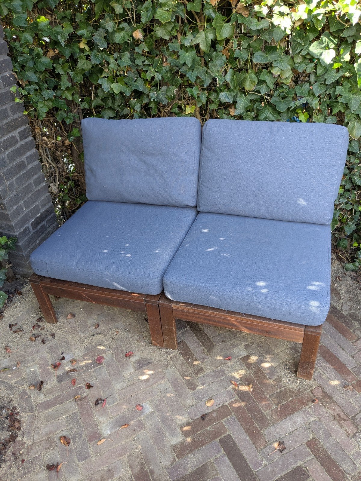 Gratis tuinbankje, Tuin en Terras, Ophalen, Gebruikt, Hout