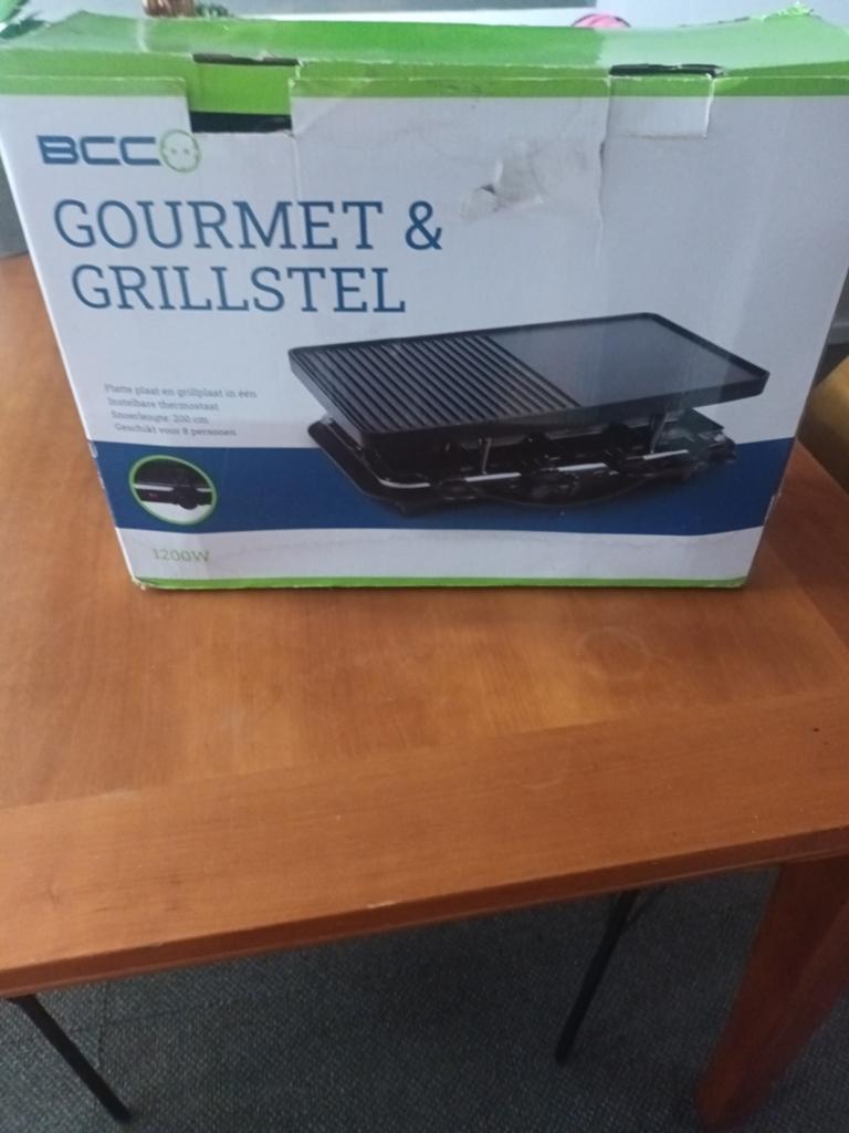 Gourmet en grillstel, Ophalen of Verzenden, Nieuw, 8 personen of meer