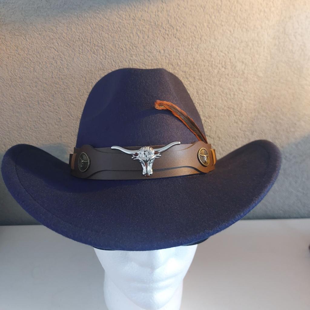 Western Style Cowboy Hat, Ophalen of Verzenden, Zo goed als nieuw