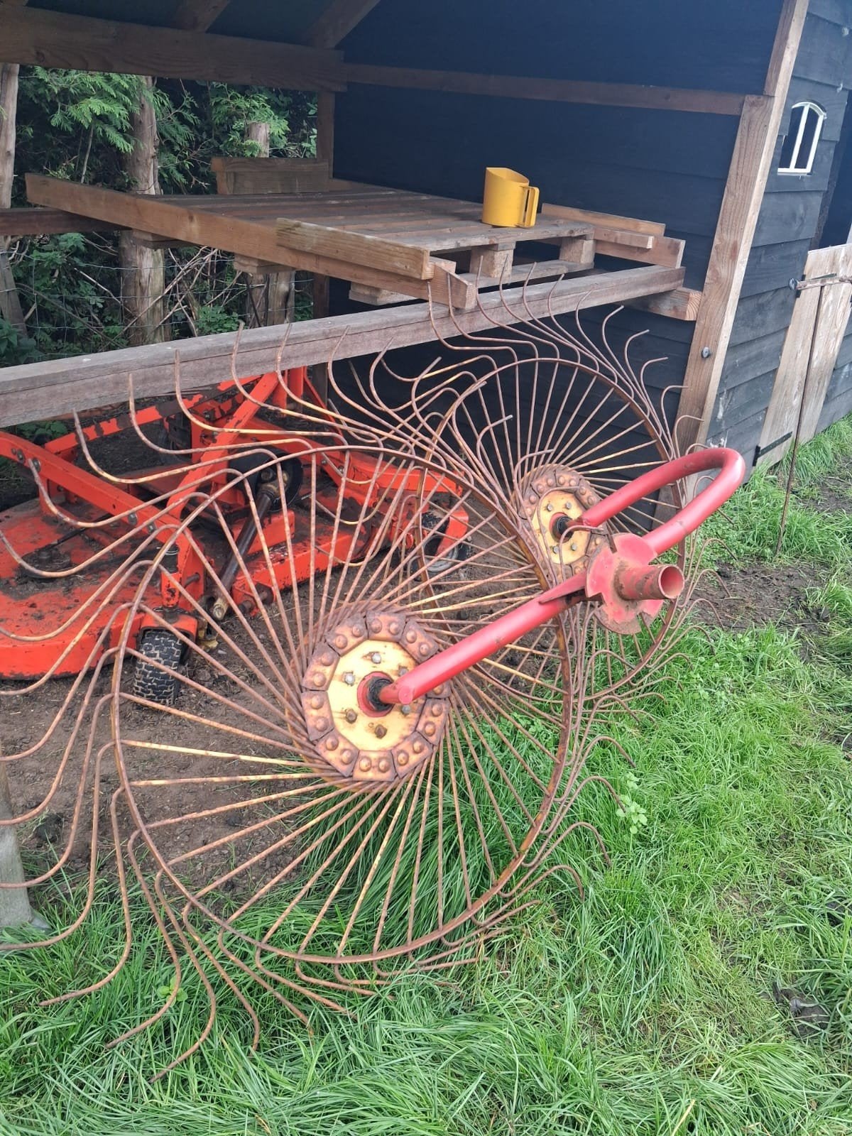 zonnen acrobaat, Ophalen