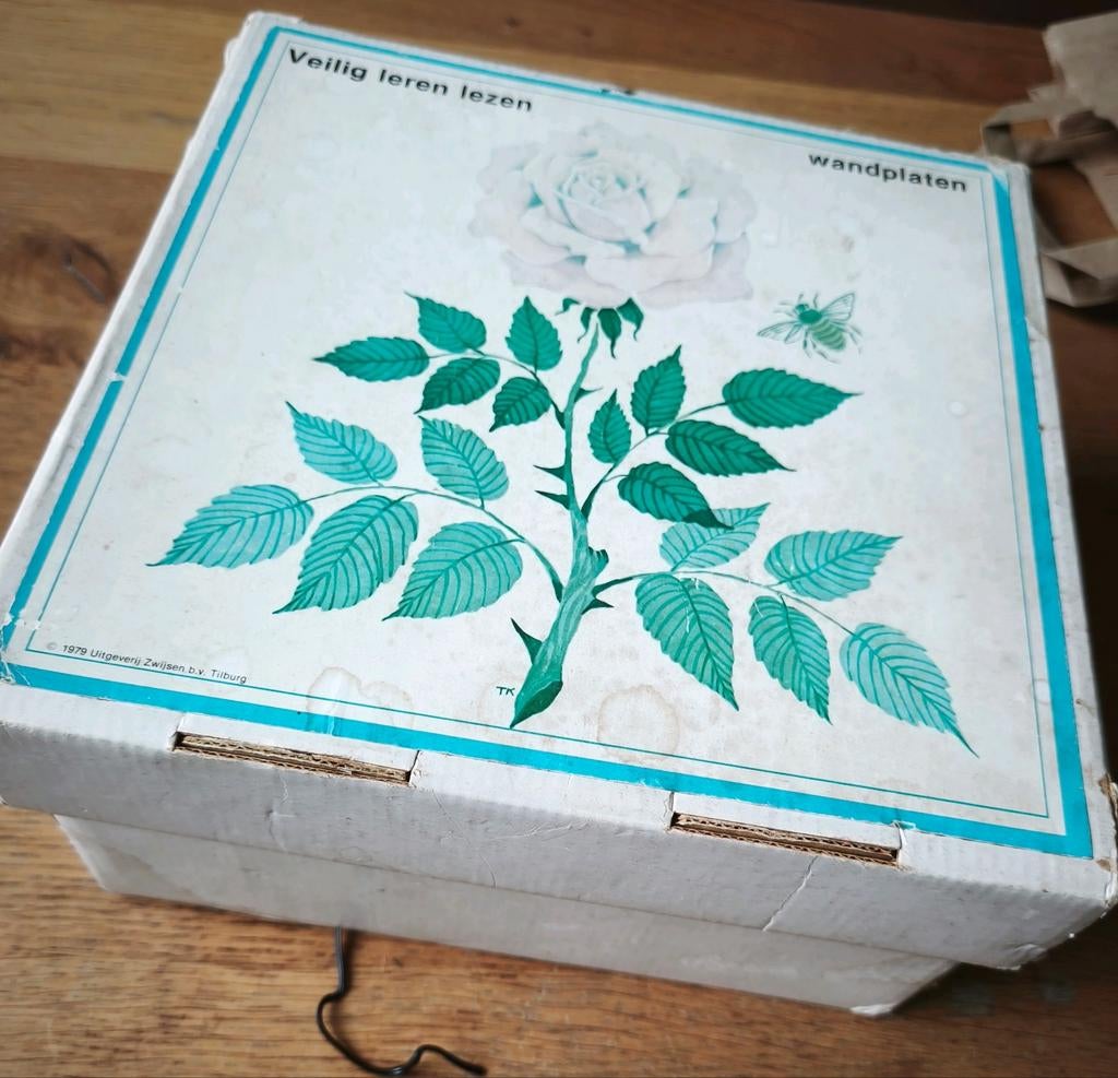 Zwijsen vintage 'Veilig leren lezen' platen (1979) compleet, Ophalen of Verzenden, Overige thema's