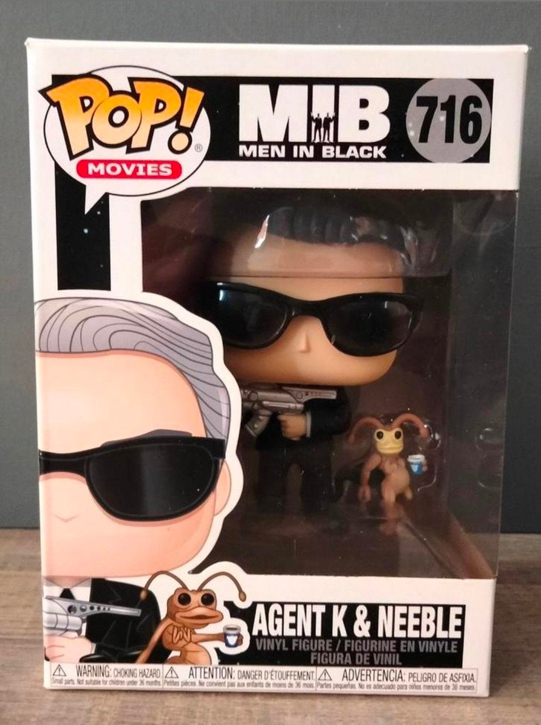 716 Agent K & Neeble Man In Black Funko Pop, Ophalen of Verzenden, Zo goed als nieuw