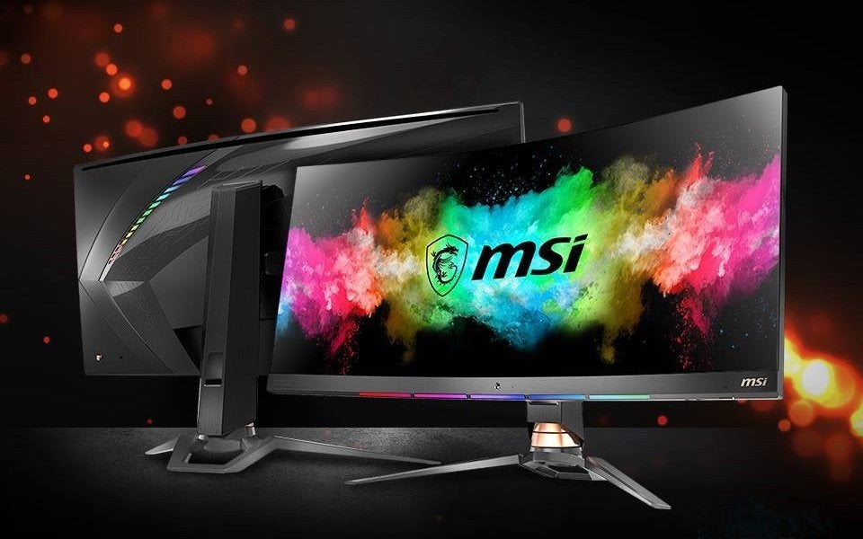 Nieuwstaat MSI MPG341CQR|144HZ|USB-C|Camera|RGB|Steelseries, Gaming, 101 t/m 150 Hz, Ingebouwde camera, VA