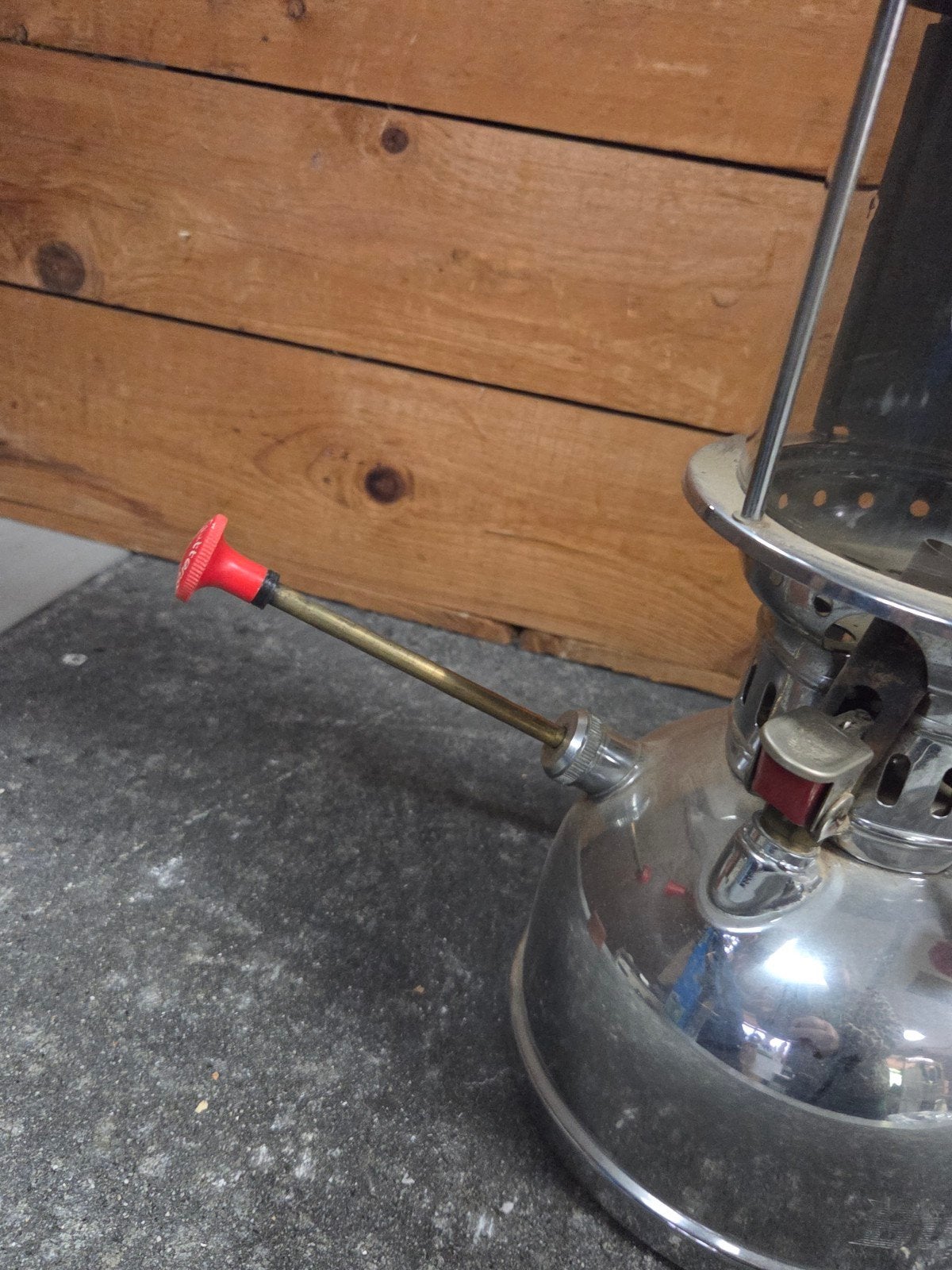 Vintage Butterfly Petroleumlamp - Kampeerlamp, Ophalen of Verzenden