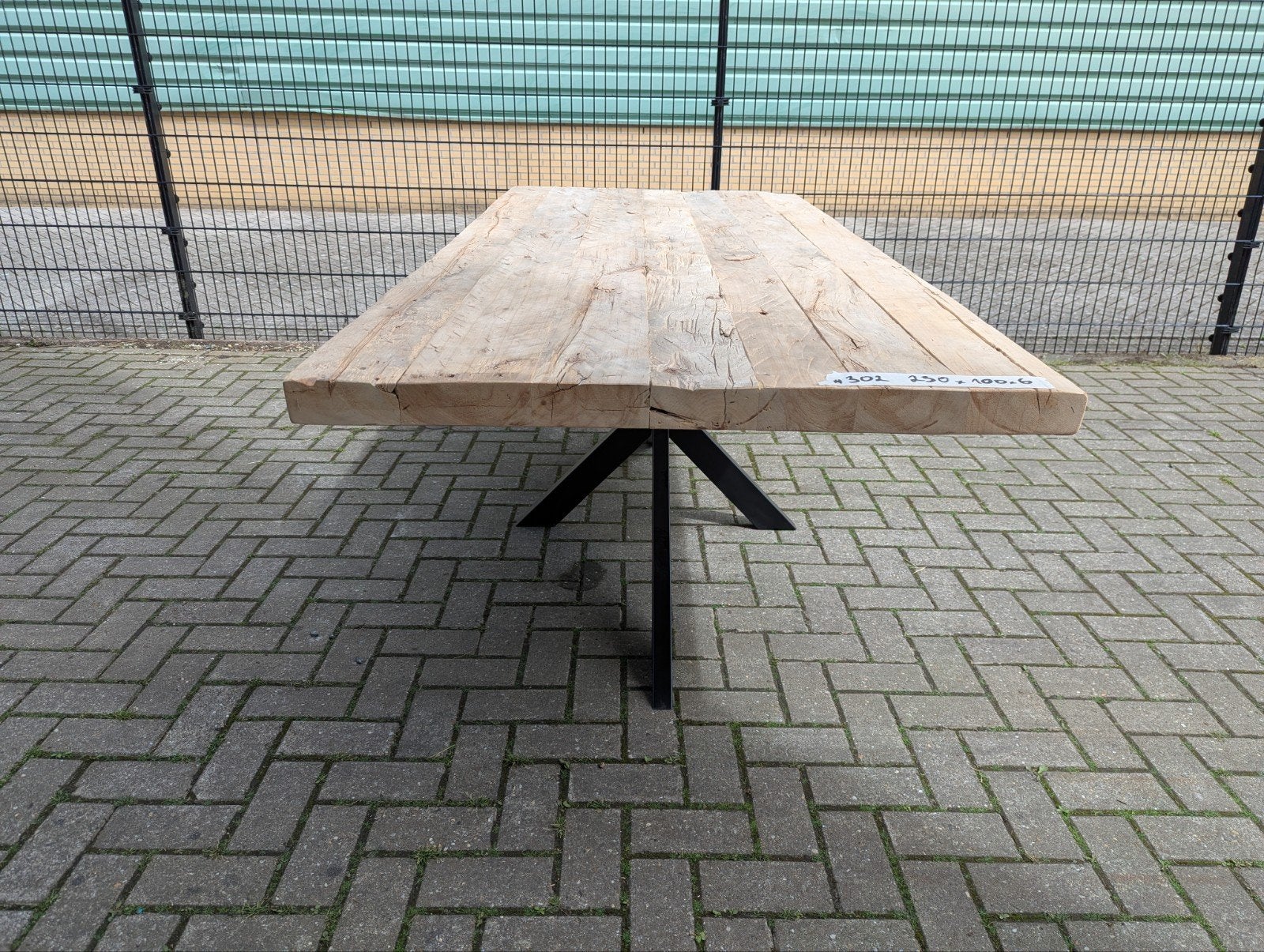 AKTIE ! 50% korting Eiken en hardhouten Tuintafels 100 stuks, Ophalen of Verzenden, Nieuw, Rechthoekig, Hout