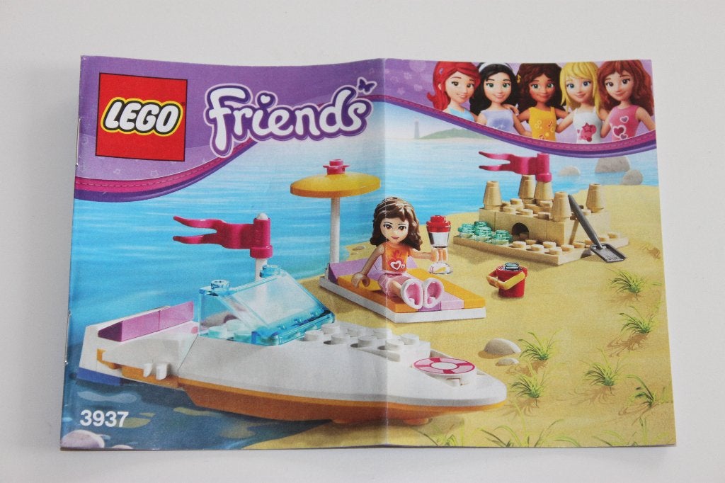 Lego Friends 3937 Olivia's Speedboot, Lego, Friends, Ophalen of Verzenden, Zo goed als nieuw