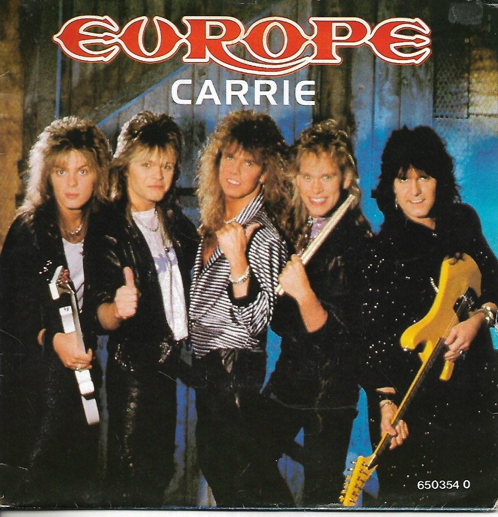 Europe - Carrie (Poster Sleeve), Ophalen of Verzenden, Gebruikt, 7 inch, Pop