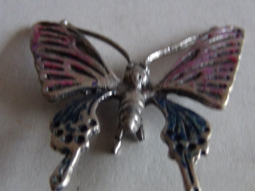 Miniatuur zilver DX24 vlinder zilveren miniaturen, Verzenden, Zilver