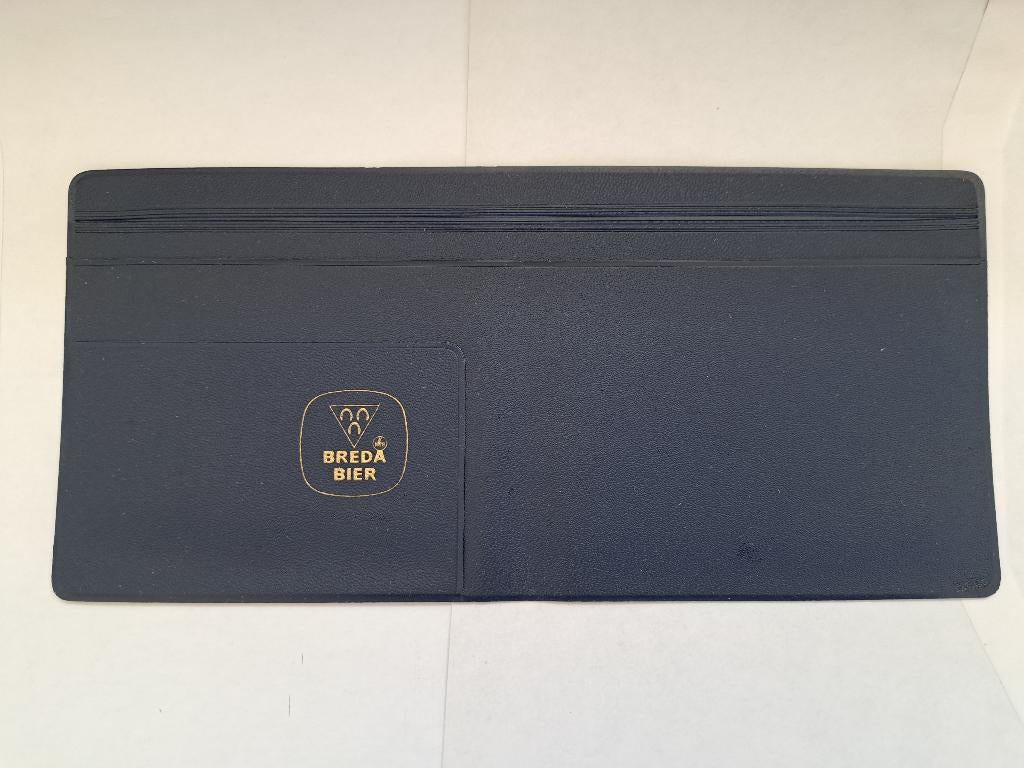 Plastic mapje van Breda bier 23 x 10.5 cm, Verzamelen, Biermerken, Ophalen of Verzenden, Nieuw, Overige typen, Overige merken