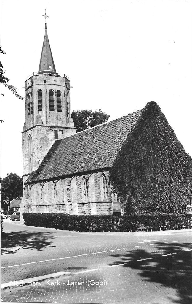 AK Laren, Gooi - Ned. Herv. Kerk, Verzamelen, Verzenden, 1960 tot 1980, Gelopen, Noord-Holland