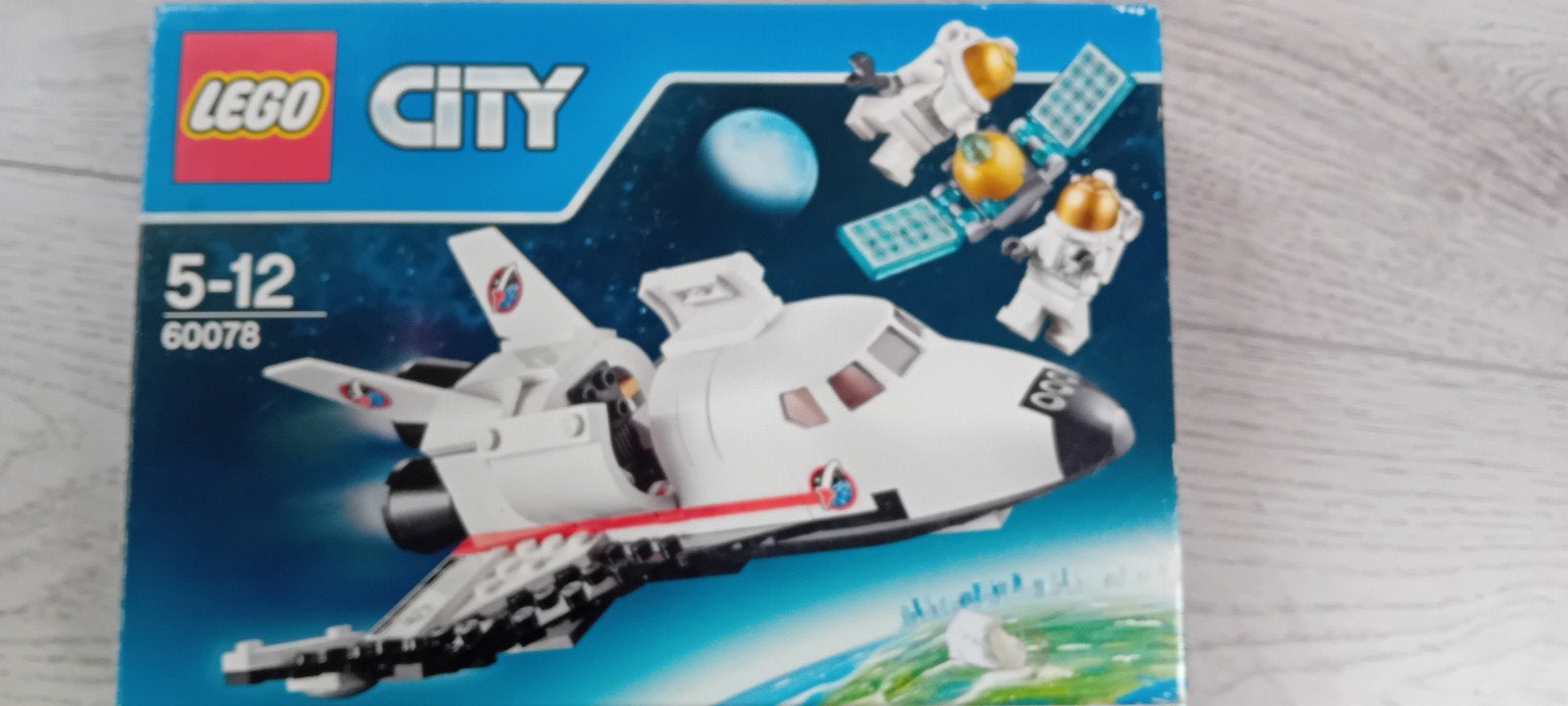 Lego City spaceshuttle 60078 compleet met doos en boekje., City, Inclusief instructies, Lego, Ophalen of Verzenden