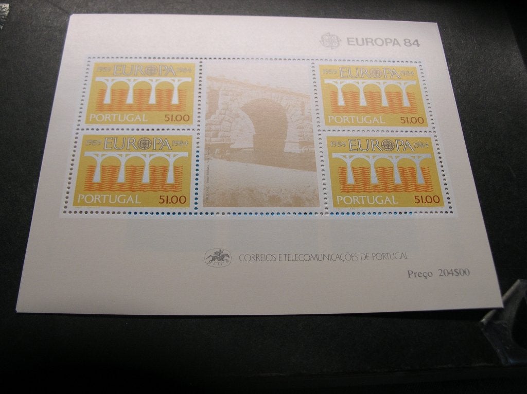 Cept/Verenigd Europa Portugal 1984, Verzenden, Portugal, Postfris