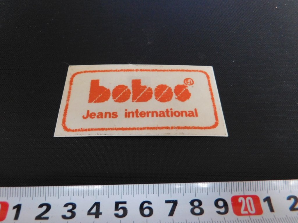 sticker Bobos Jeans international, Ophalen, Zo goed als nieuw