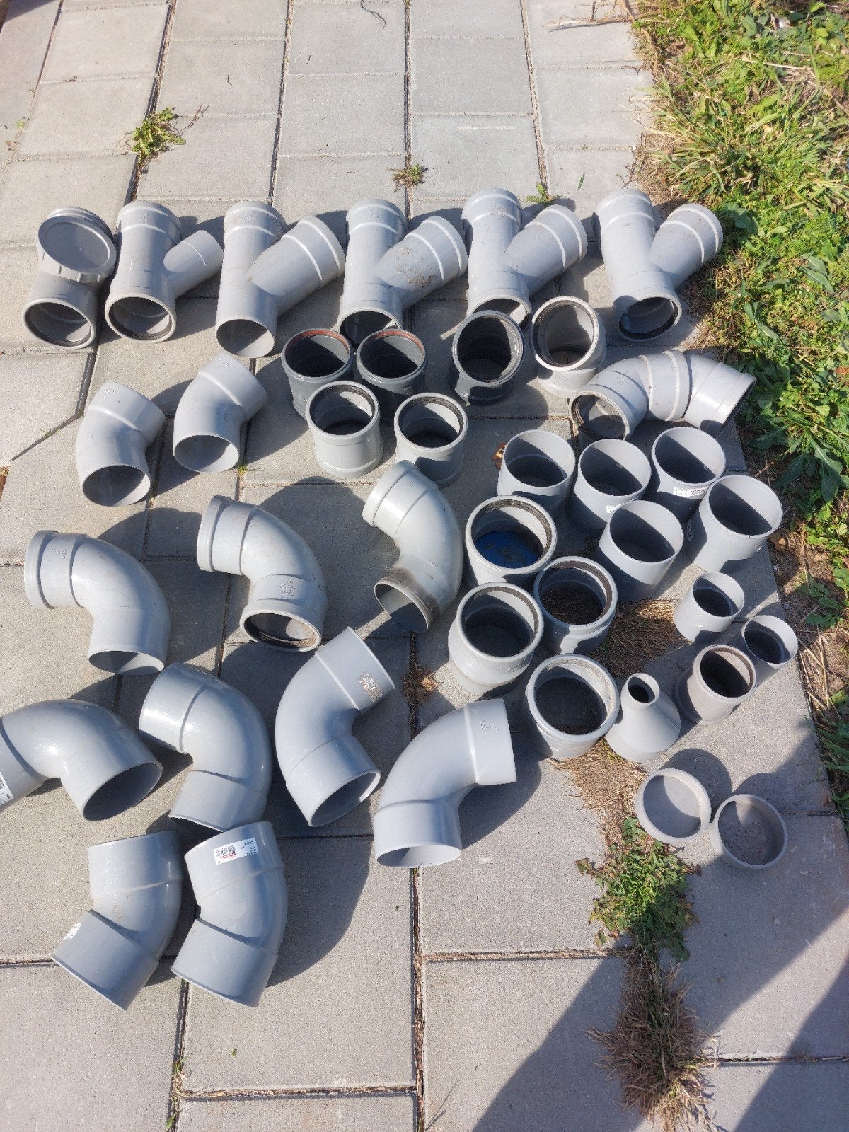 Pvc Koppelingen, Bochten, Pvc, Nieuw, Ophalen of Verzenden