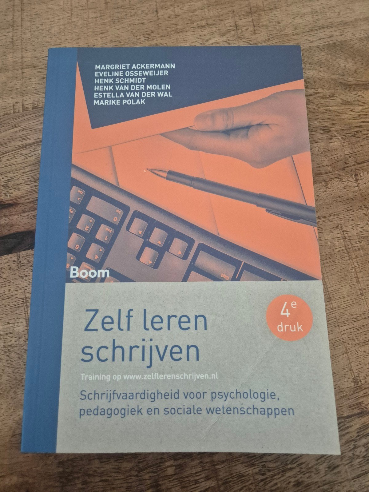 Zelf leren schrijven - 4e druk (Psychologie, Pedagogiek), Zo goed als nieuw, Gamma, HBO, Ackermann, Osseweijer, Schmidt, van der Molen