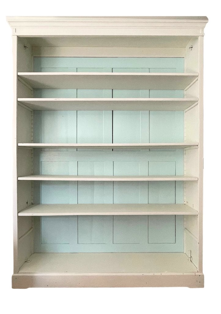 t.e.a.b. witte boekenkast kledingkast verstelbare planken, Ophalen, Met plank(en), 100 tot 150 cm, 200 cm of meer