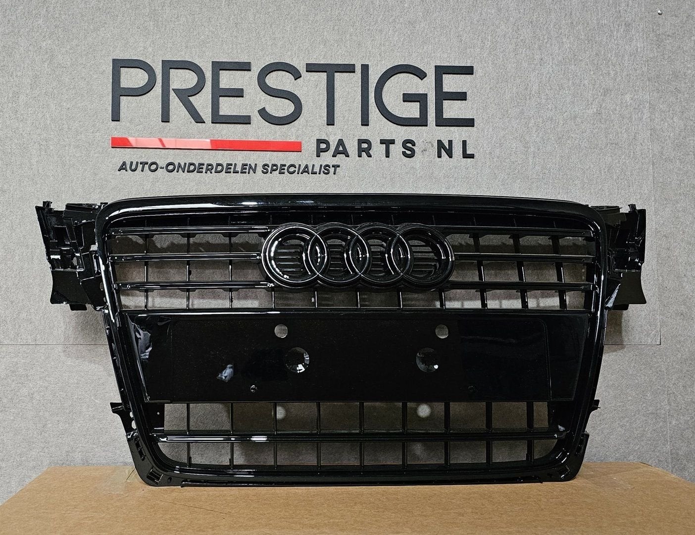 Grill AUDI A4 B8 8K Grille bj.2007-2012 HOOGLANS ZWART 8K0, -, Voor, Nieuw, Ophalen of Verzenden