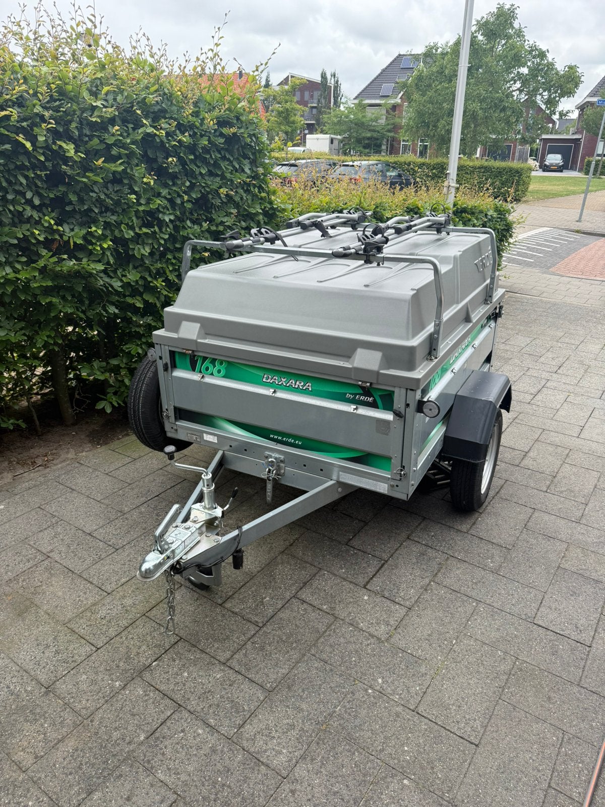 Daxara 168 bagagewagen, Ophalen, Zo goed als nieuw