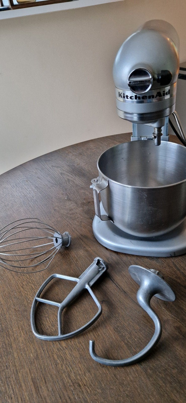 Kitchenaid pro 500, Witgoed en Apparatuur, Keukenmixers, 4 liter of meer, Ophalen, 3 snelheden of meer