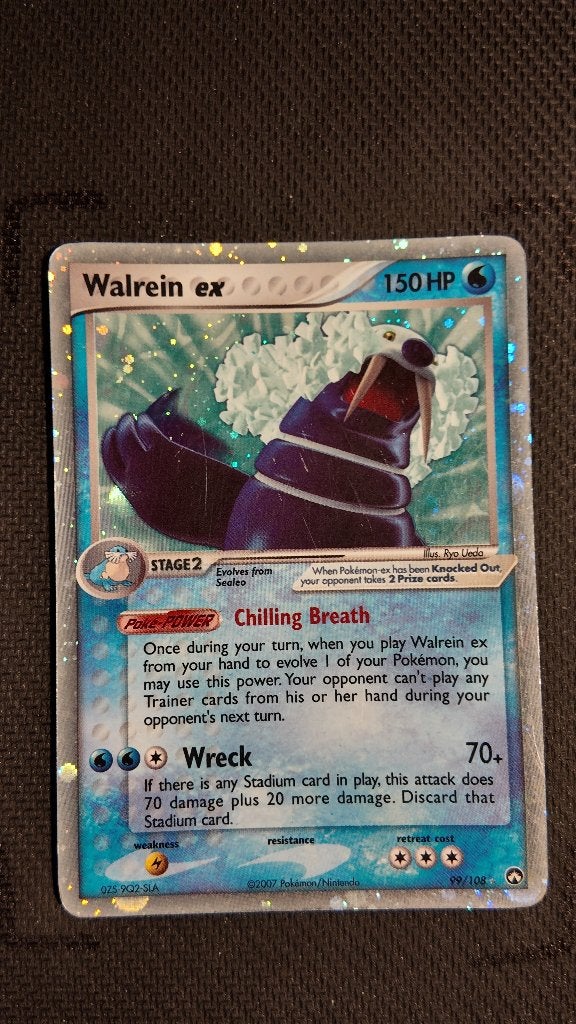 Walrein ex 99 Power Keepers | Pokemon kaart, Ophalen, Zo goed als nieuw, Losse kaart, Foil
