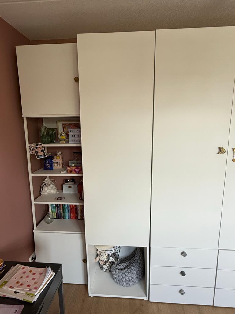 IKEA Fonnes kast met deur en planken, Ophalen, 200 cm of meer, 50 tot 100 cm, Zo goed als nieuw