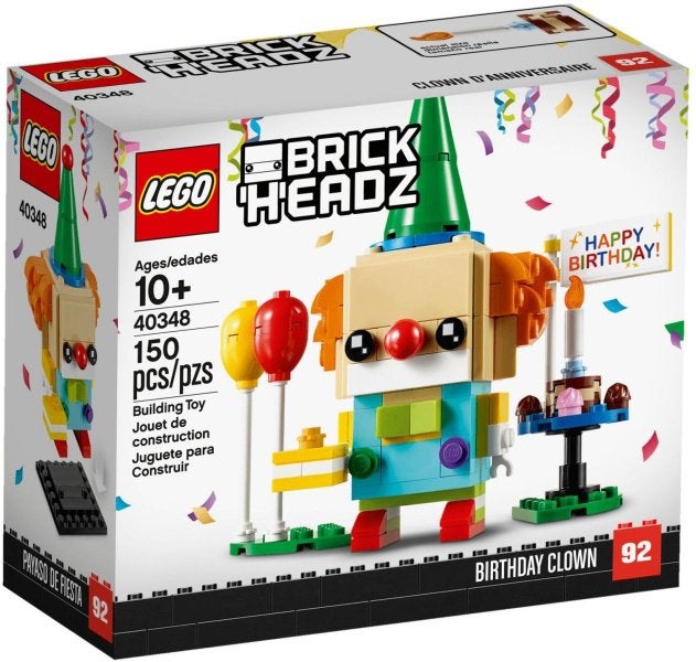 Lego Brickheadz Birthday Clown nr 40348, Lego, Lego, BrickHeadz, Lego