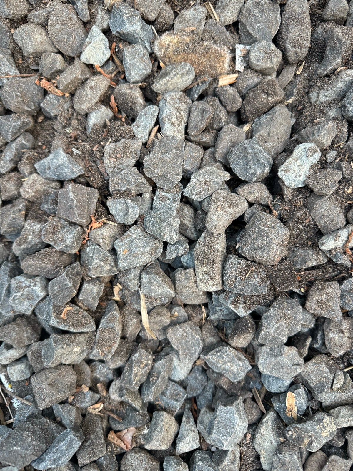 GRATIS! Basalt split grind 16-32 mm, Tuin en Terras, Grind, Keien en Split, Ophalen, Gebruikt, Grind, Basalt