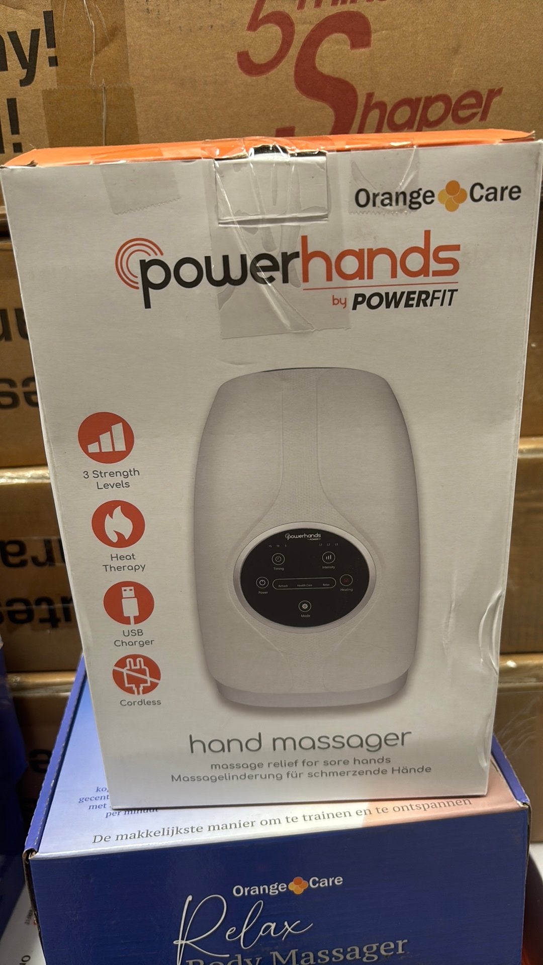 Powerhands hand massage apparaat, Ophalen of Verzenden, Zo goed als nieuw, Nvt, Nvt