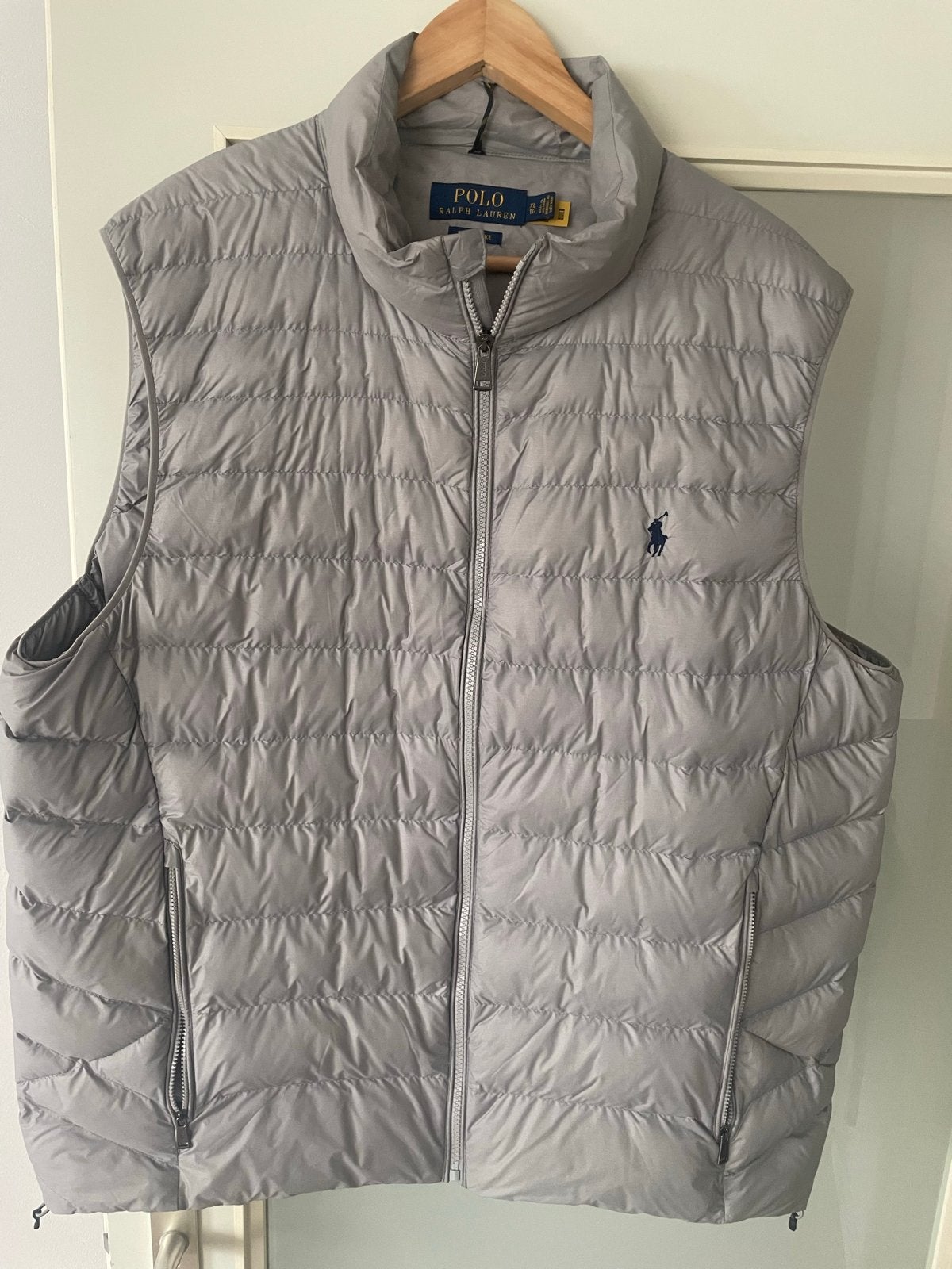 Ralph Lauren Performance Bodywarmer - Lichtgrijs - Maat XL, Kleding | Heren, Bodywarmers, Ophalen of Verzenden, Zo goed als nieuw