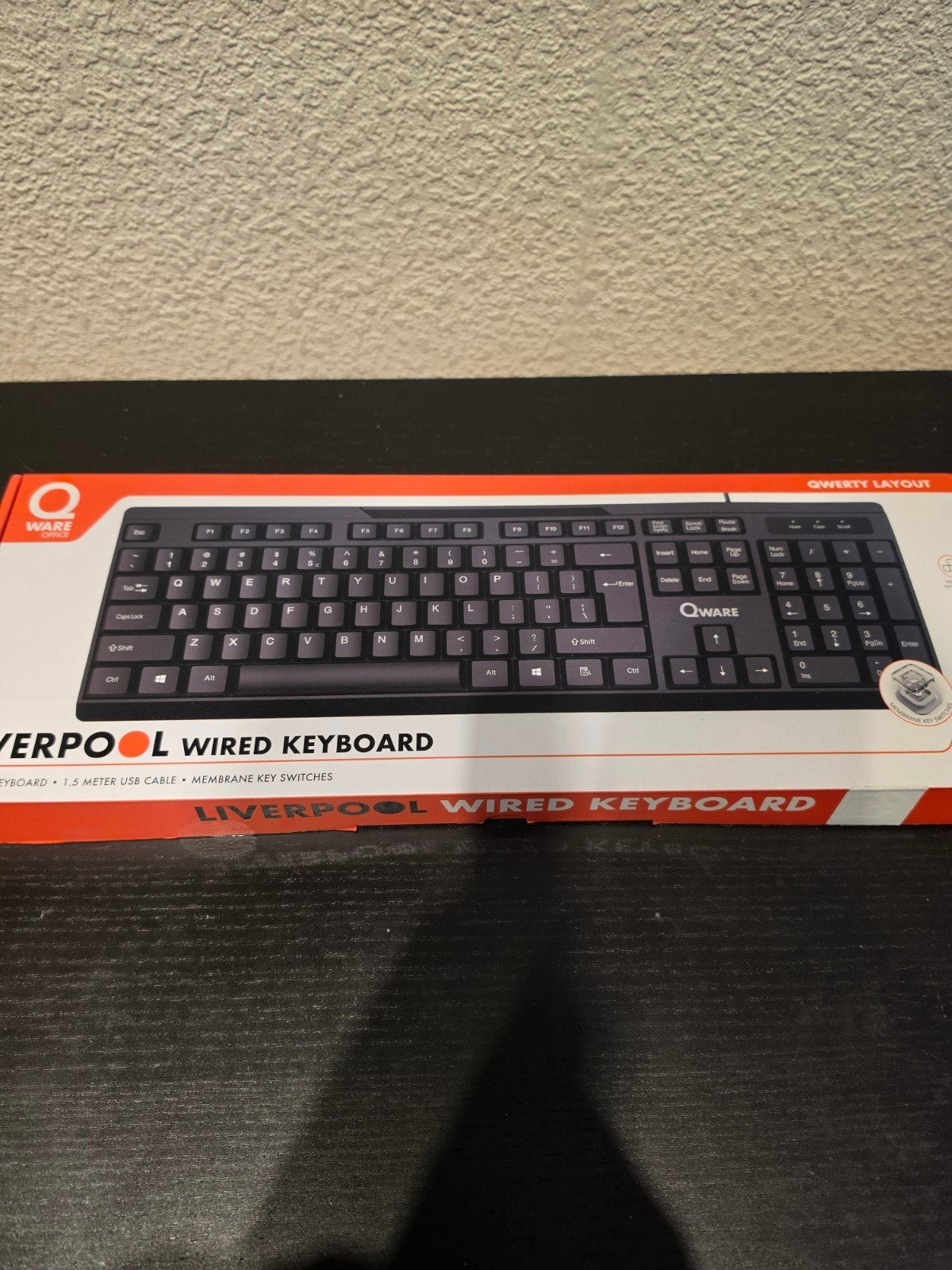 Liverpool Toetsenbord, Ophalen, Ergonomisch, Zo goed als nieuw, Qwerty