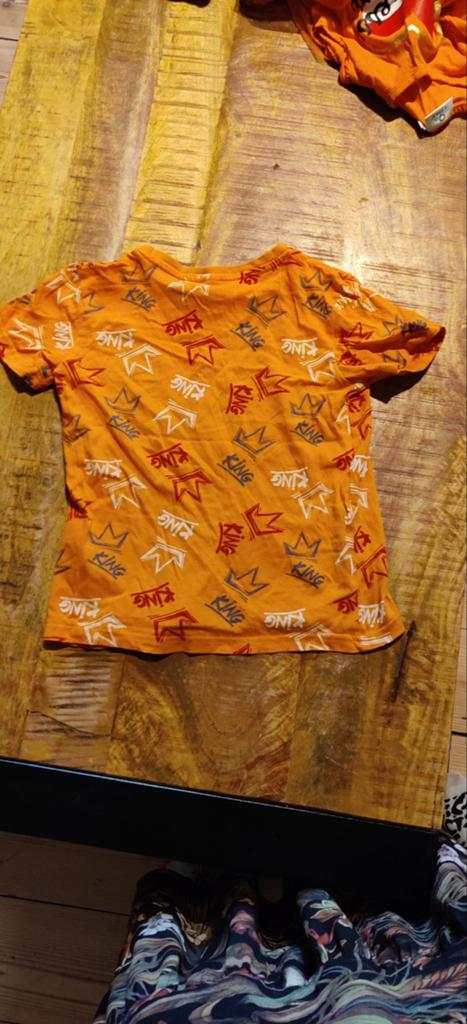 Koningsdag shirt oranje maat 122/128, Ophalen of Verzenden, Shirt of Longsleeve