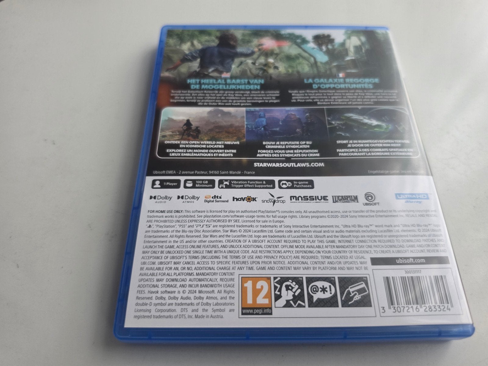 Star Wars Outlaws voor Playstation 5 Lees Beschrijving Aub, Avontuur en Actie, 1 speler, Nieuw, Ophalen of Verzenden