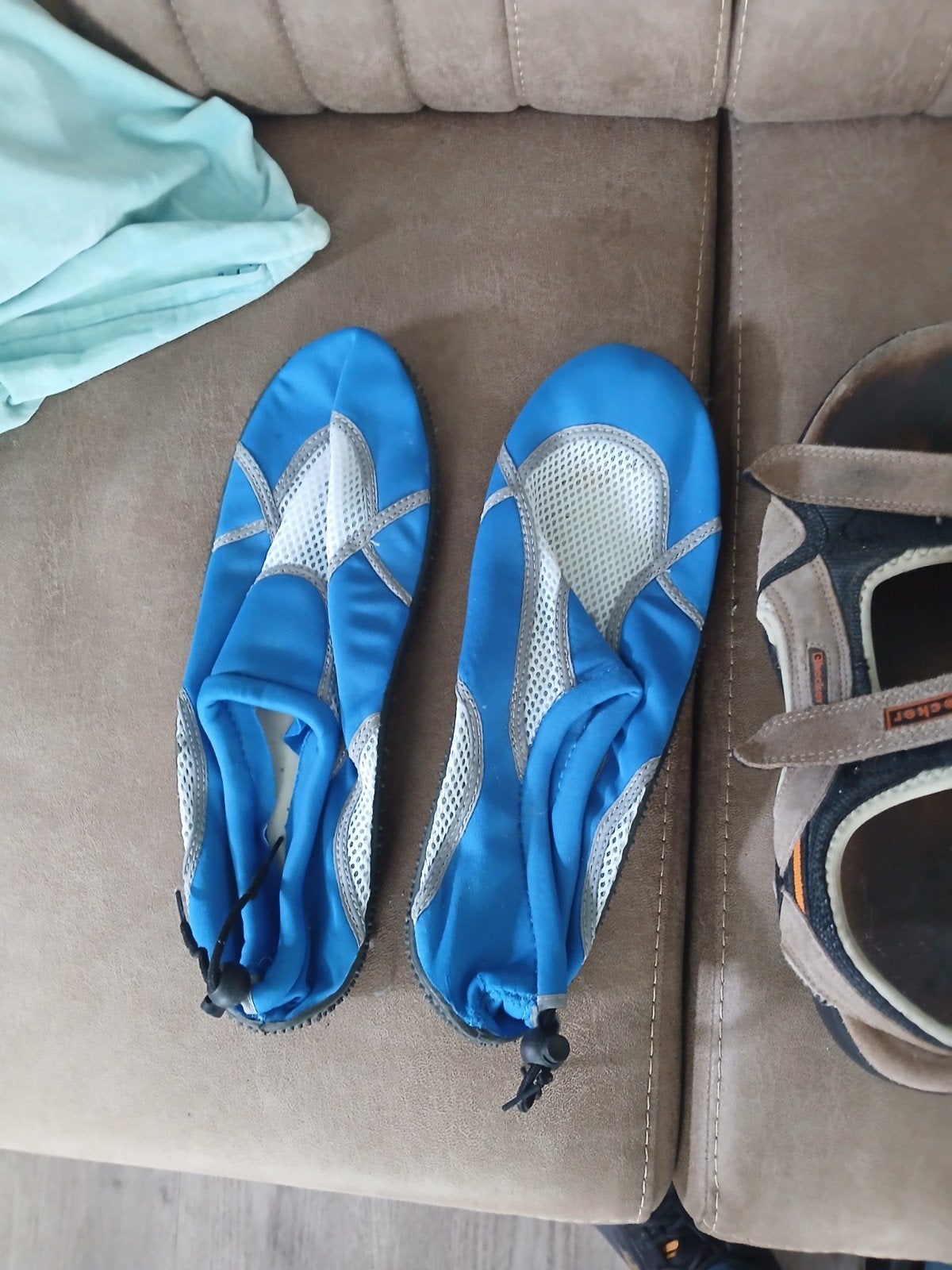 Water schoenen, sandalen en nette veterboots, Ophalen of Verzenden, Gedragen, Blauw, Sandalen