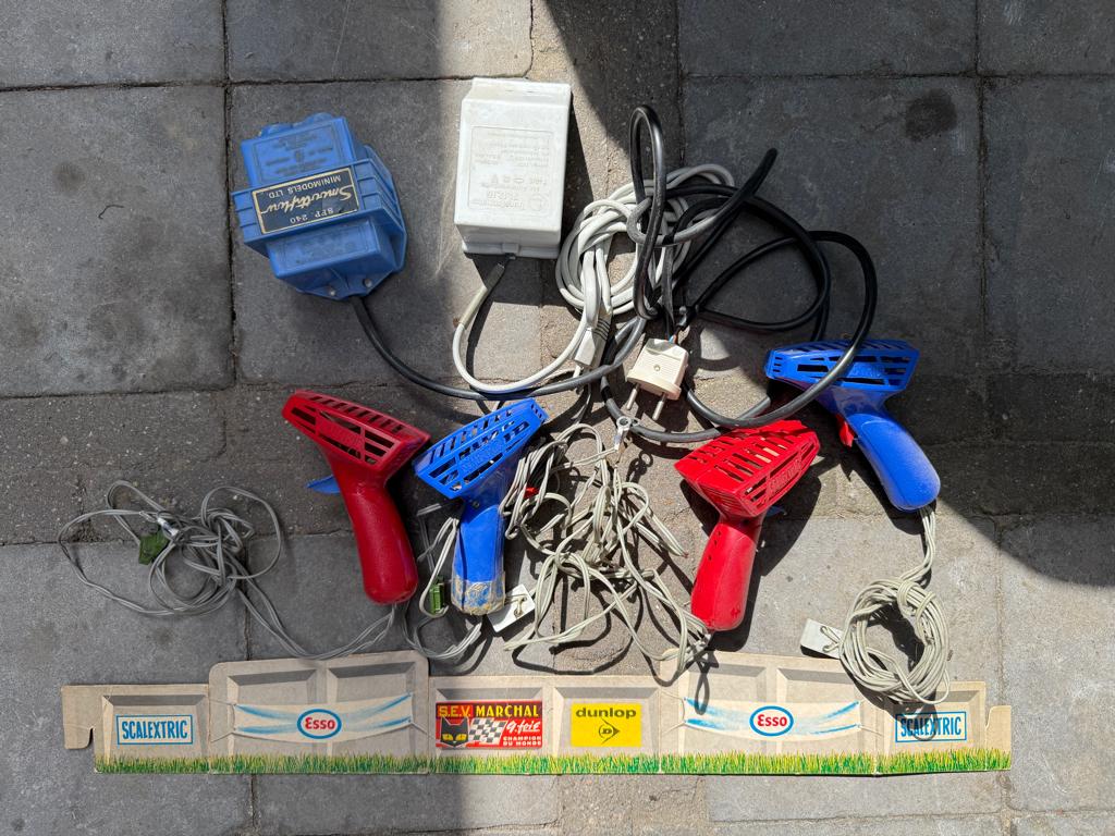 Vintage SCALECTRIX racebaan spullen, Kinderen en Baby's, Speelgoed | Racebanen, Gebruikt, Onderdelen, Elektrisch, Ophalen