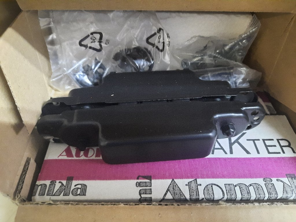 12 stuks Stalen KRONA KOBLENZ K8080 NO S Scharnier Zwart, Ophalen of Verzenden, Nieuw, Overige materialen, Scharnier
