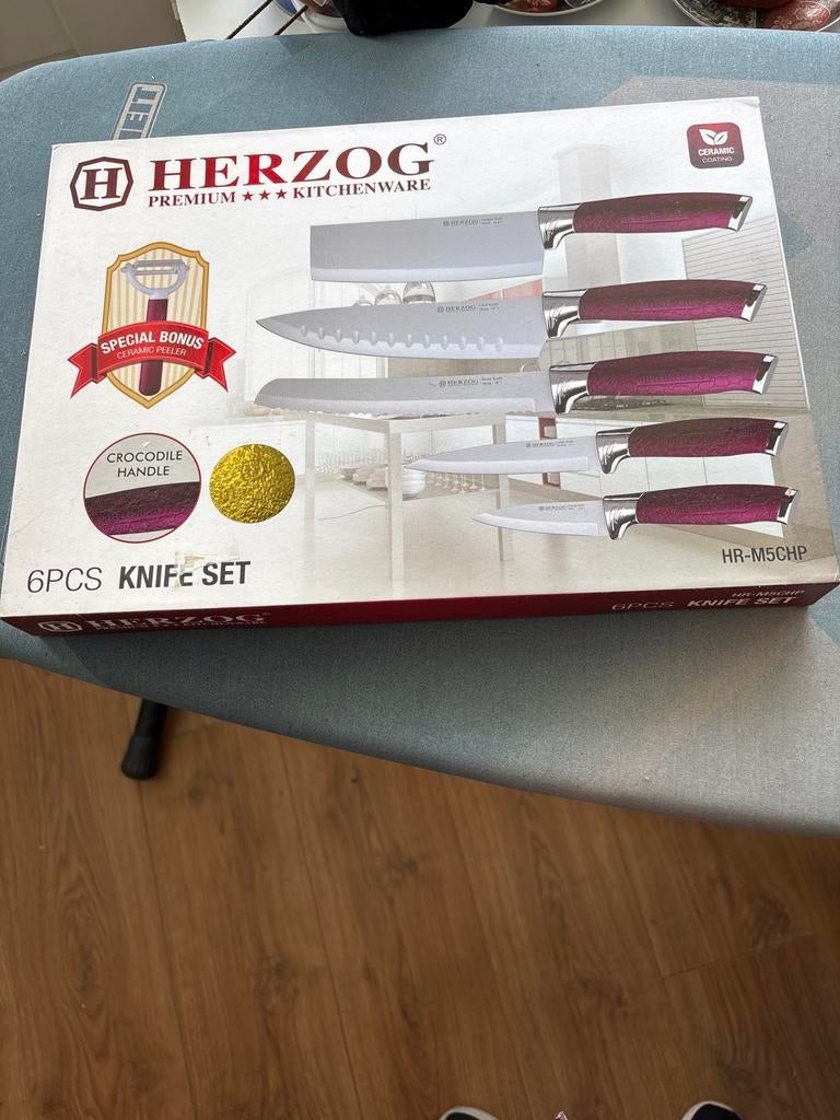 Herzog messenset, Overige typen, Ophalen of Verzenden, Nieuw