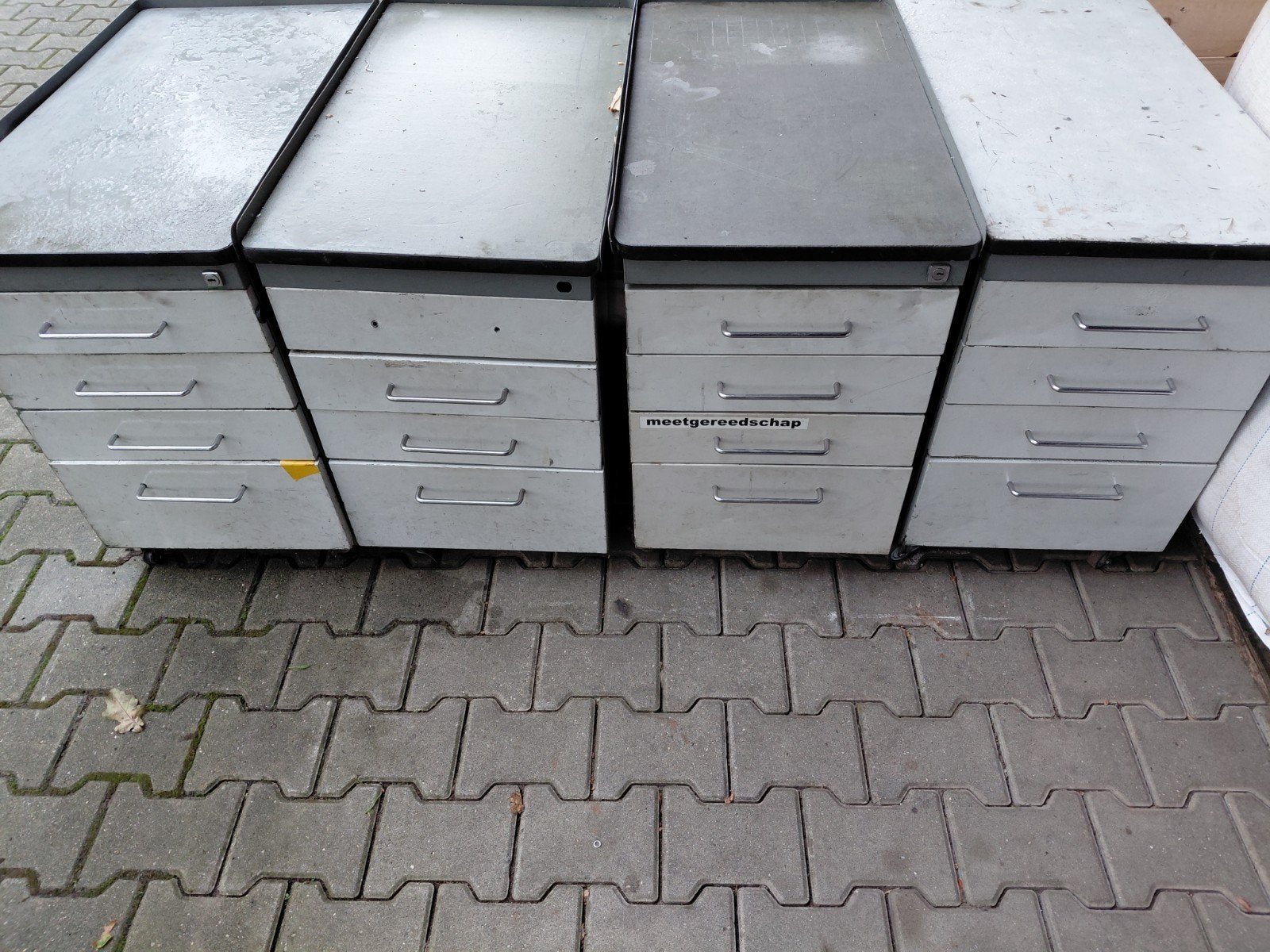 4 ladekasten voor gereedschap. gereedschapkasten., Doe-het-zelf en Verbouw, Ophalen