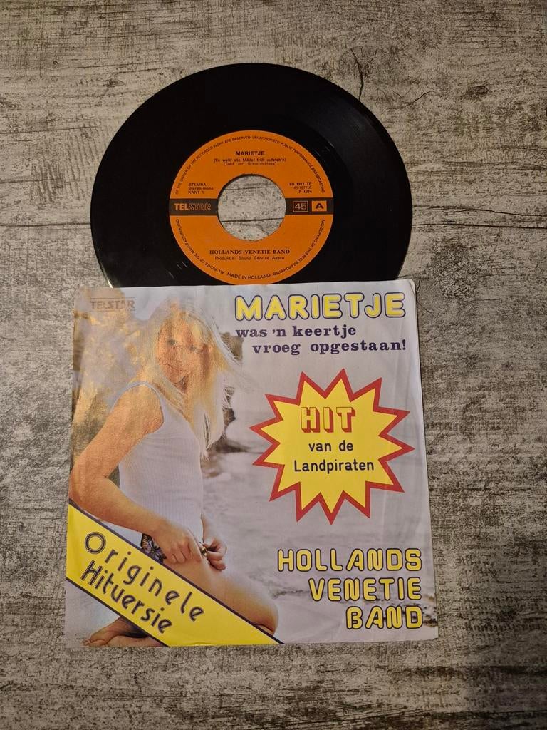 Marietje - was n keertje vroeg opgestaan/ plaisir d'amour, Cd's en Dvd's, Vinyl | Nederlandstalig, Ophalen of Verzenden, Zo goed als nieuw