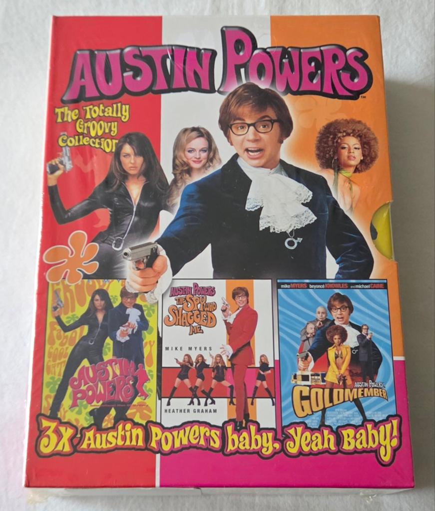 Austin Powers Trilogy Set Sealed Dvd's Comedy, Alle leeftijden, Ophalen of Verzenden, Nieuw in verpakking, Romantische komedie