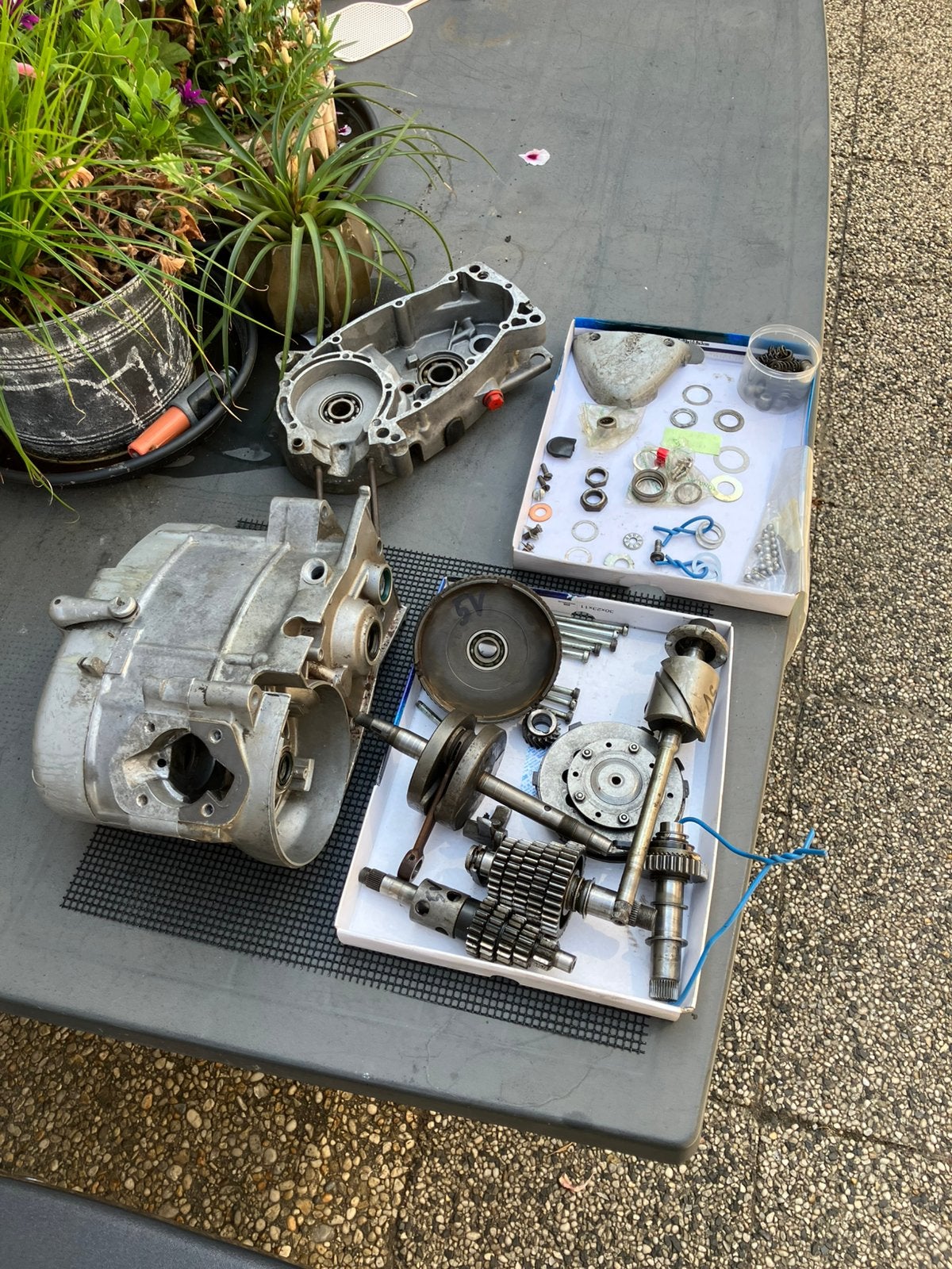 Oldtimer zundapp 5 bak rond, Fietsen en Brommers, Brommeronderdelen | Oldtimers, Ophalen of Verzenden, Gebruikt, Blok, Overige merken