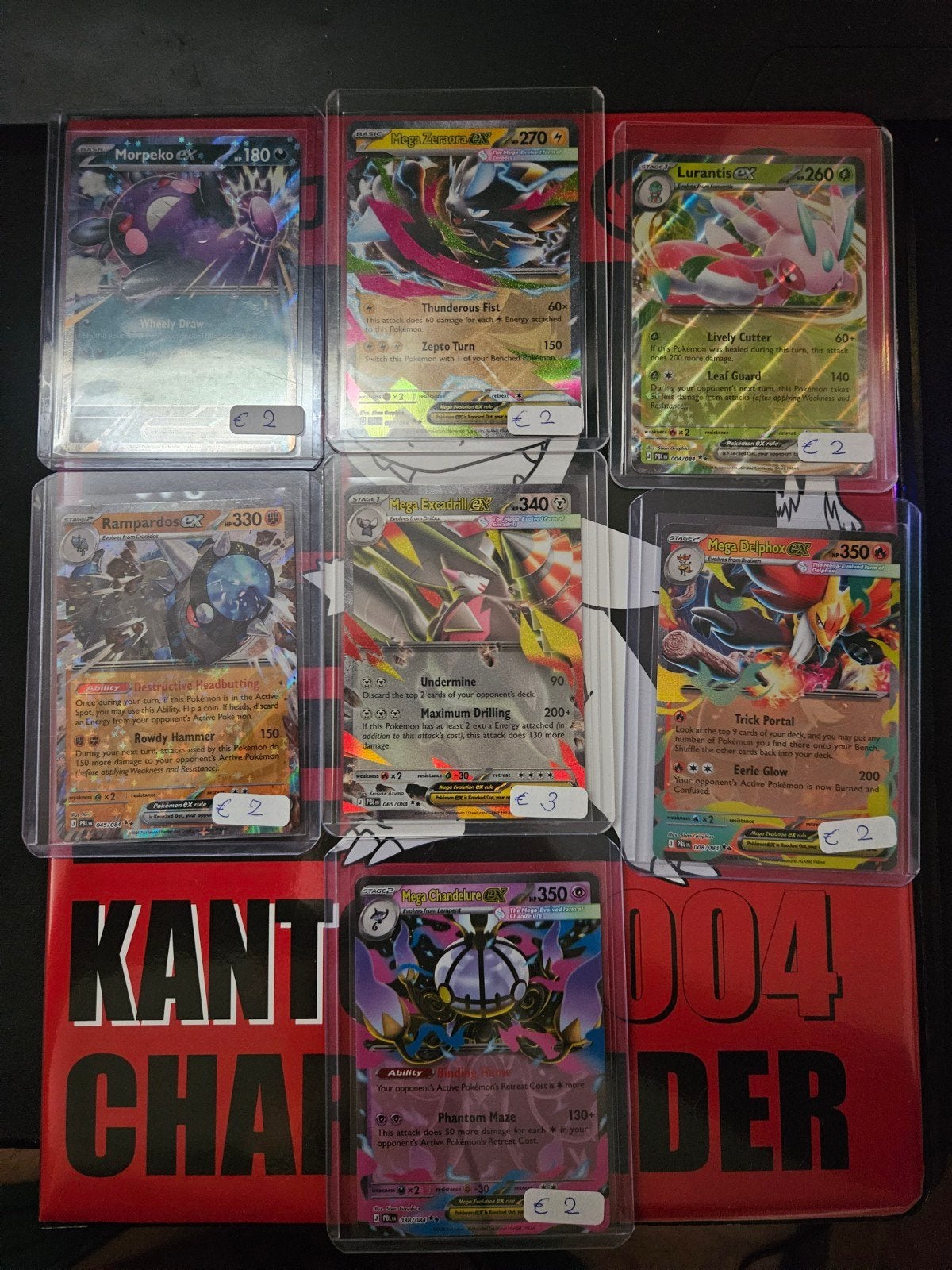 Pokémon EX Bundle: Pitch Black Pulls, Ophalen of Verzenden, Zo goed als nieuw, Meerdere kaarten
