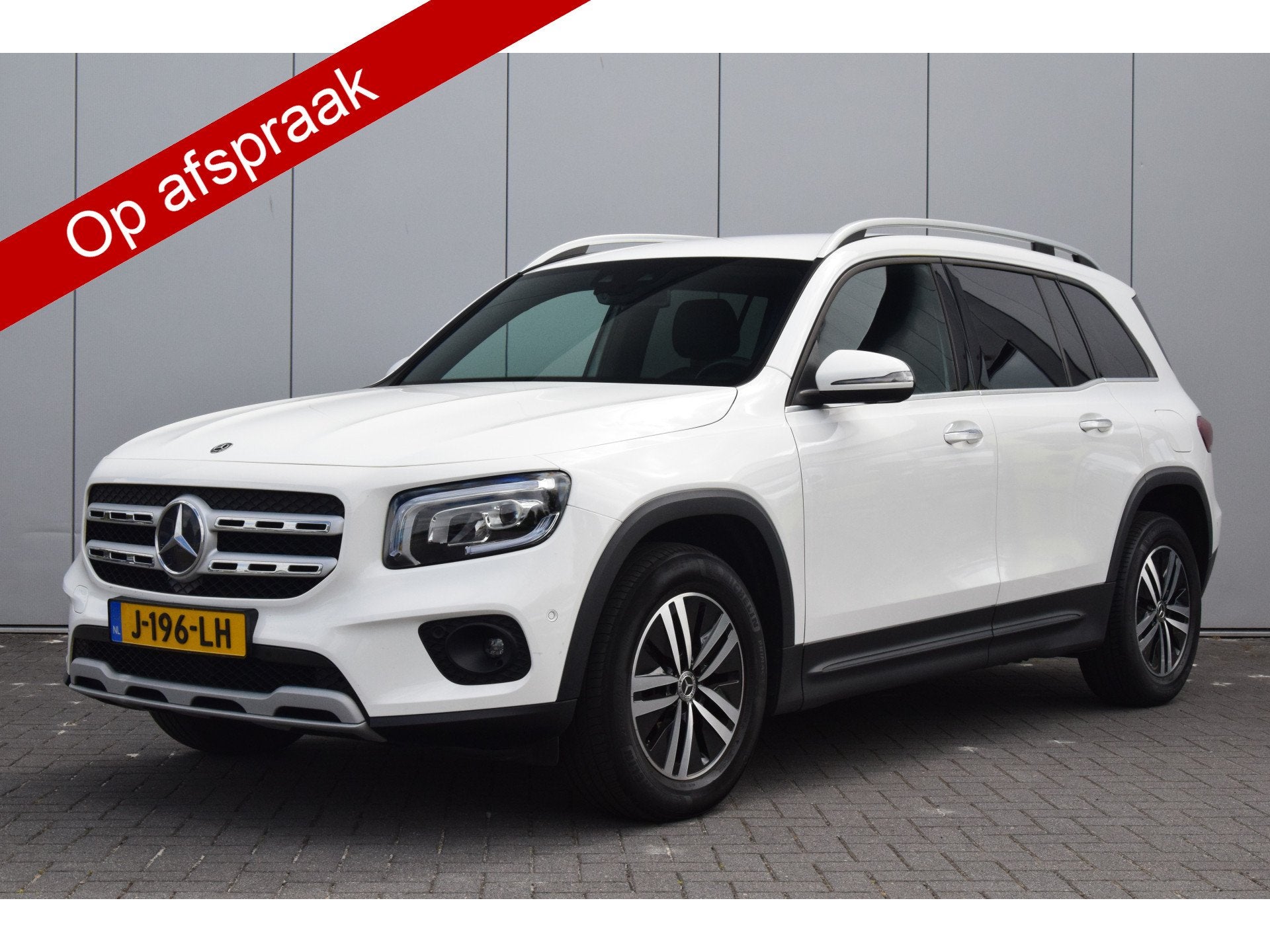Mercedes-Benz GLB 200 Premium 7peroons Style/pakket Eerste E, Auto's, 4 cilinders, Wit, Origineel Nederlands, Bedrijf