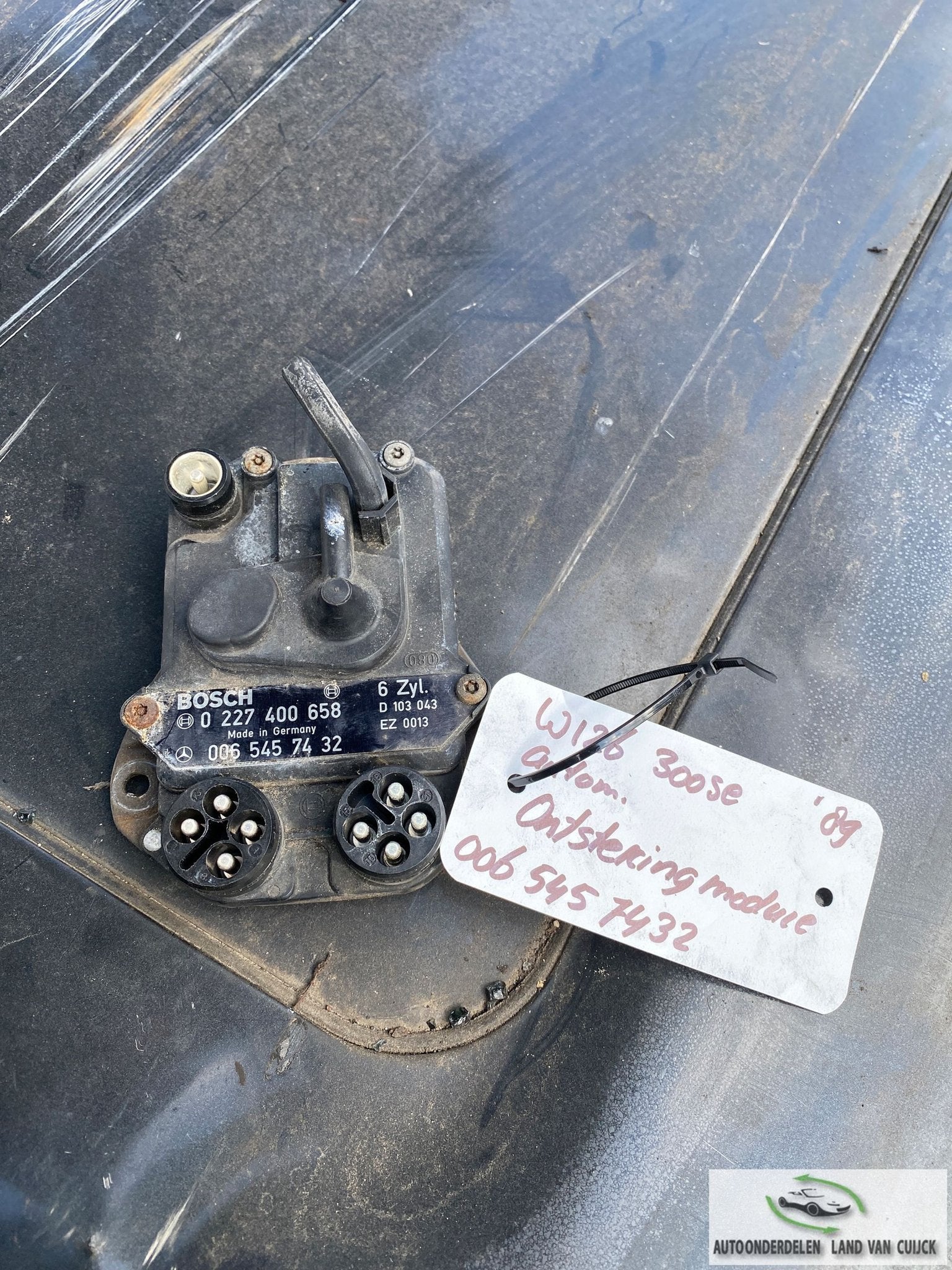 Mercedes W126 1989  2300075  ontsteking module 006 545 7432, Gebruikt, -, -, Ophalen of Verzenden