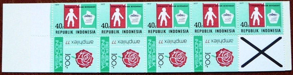 Indonesie Postzegelboekje 4b postfris 1978, Ophalen of Verzenden, Postfris, Zuidoost-Azië
