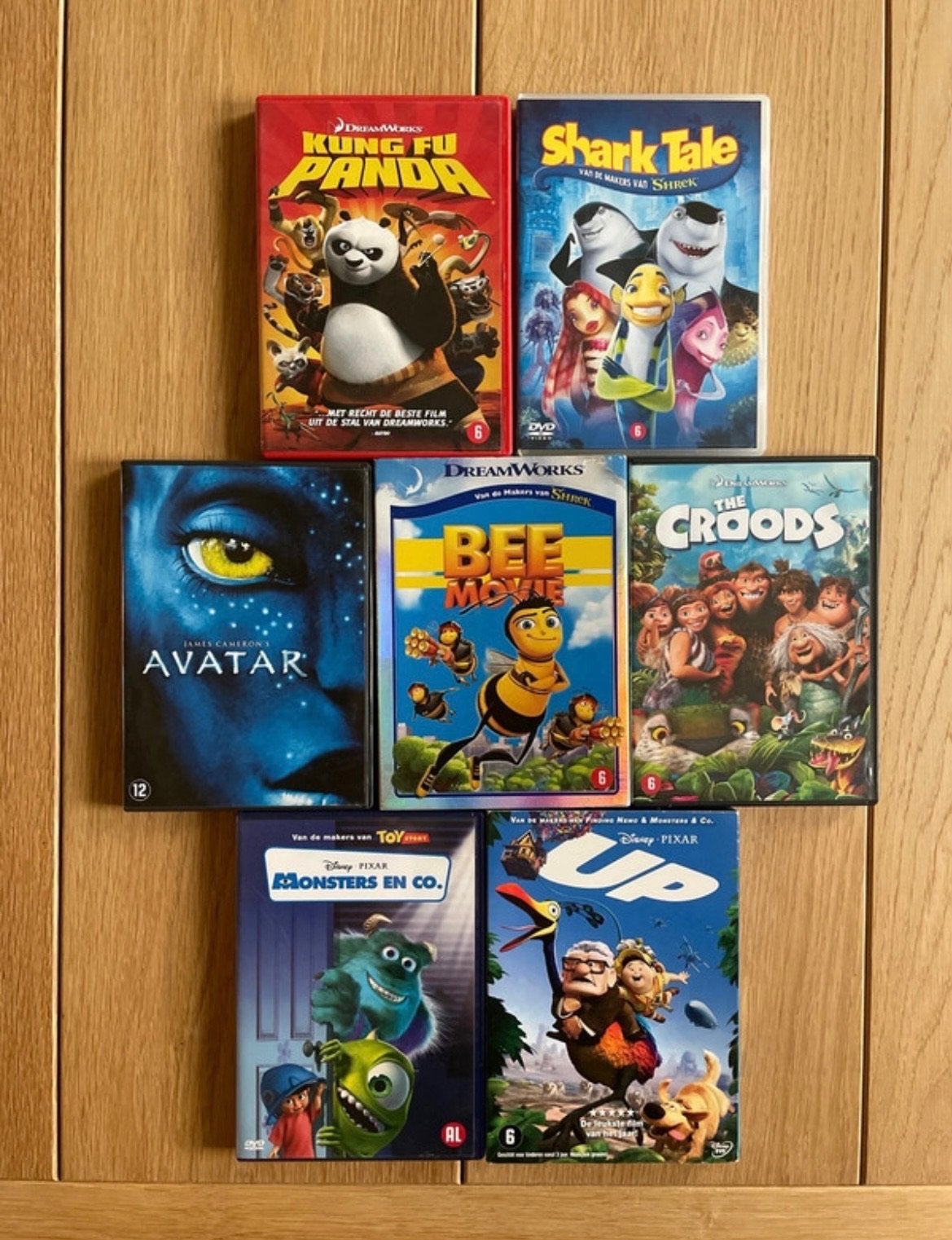 Diverse DVD's: Animatie en Familie Films, Gebruikt, Animatie, Alle leeftijden, Ophalen of Verzenden