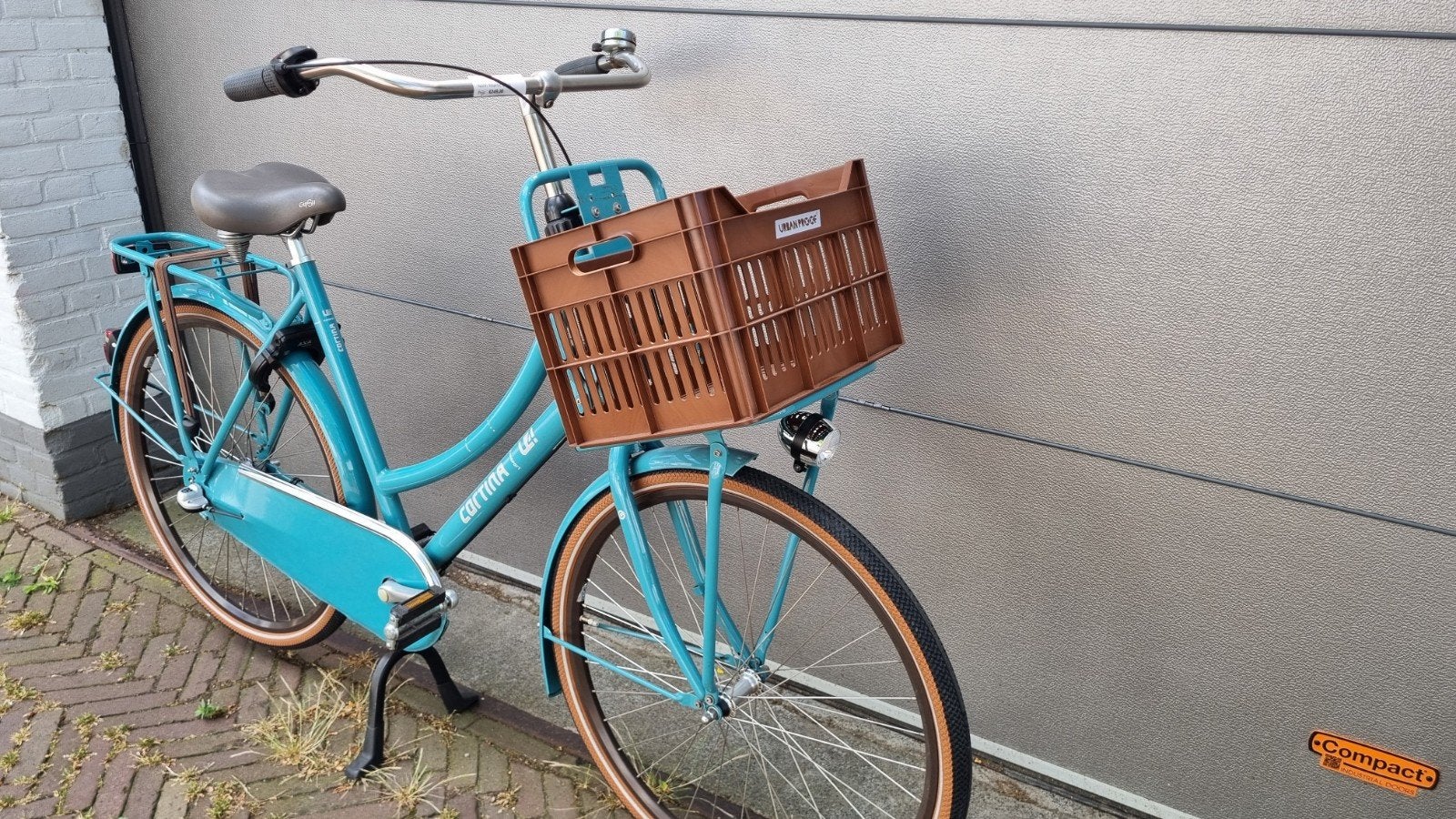 Cortina U4 Transport damesfiets 28 inch, Terugtraprem, Versnellingen, 56 cm of meer, Zo goed als nieuw