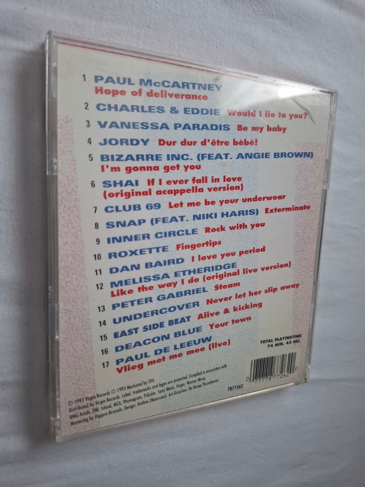 The Greatest Hits ‘93 Vol 1, Ophalen of Verzenden, Gebruikt