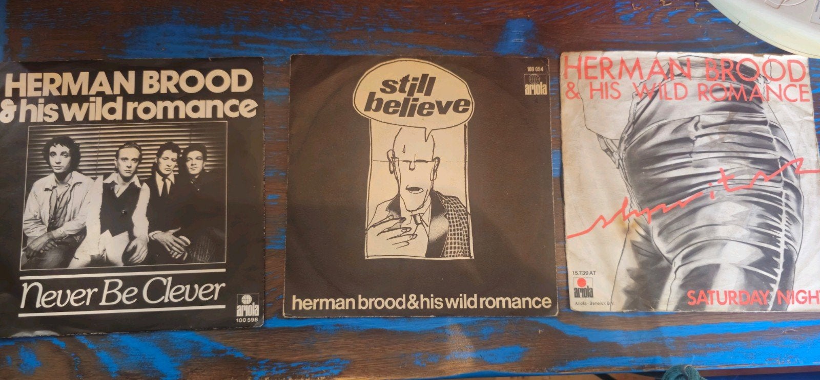 Herman Brood & His Wild Romance - Singles Collectie, Gebruikt, Originele persing, 7 inch, Ophalen of Verzenden