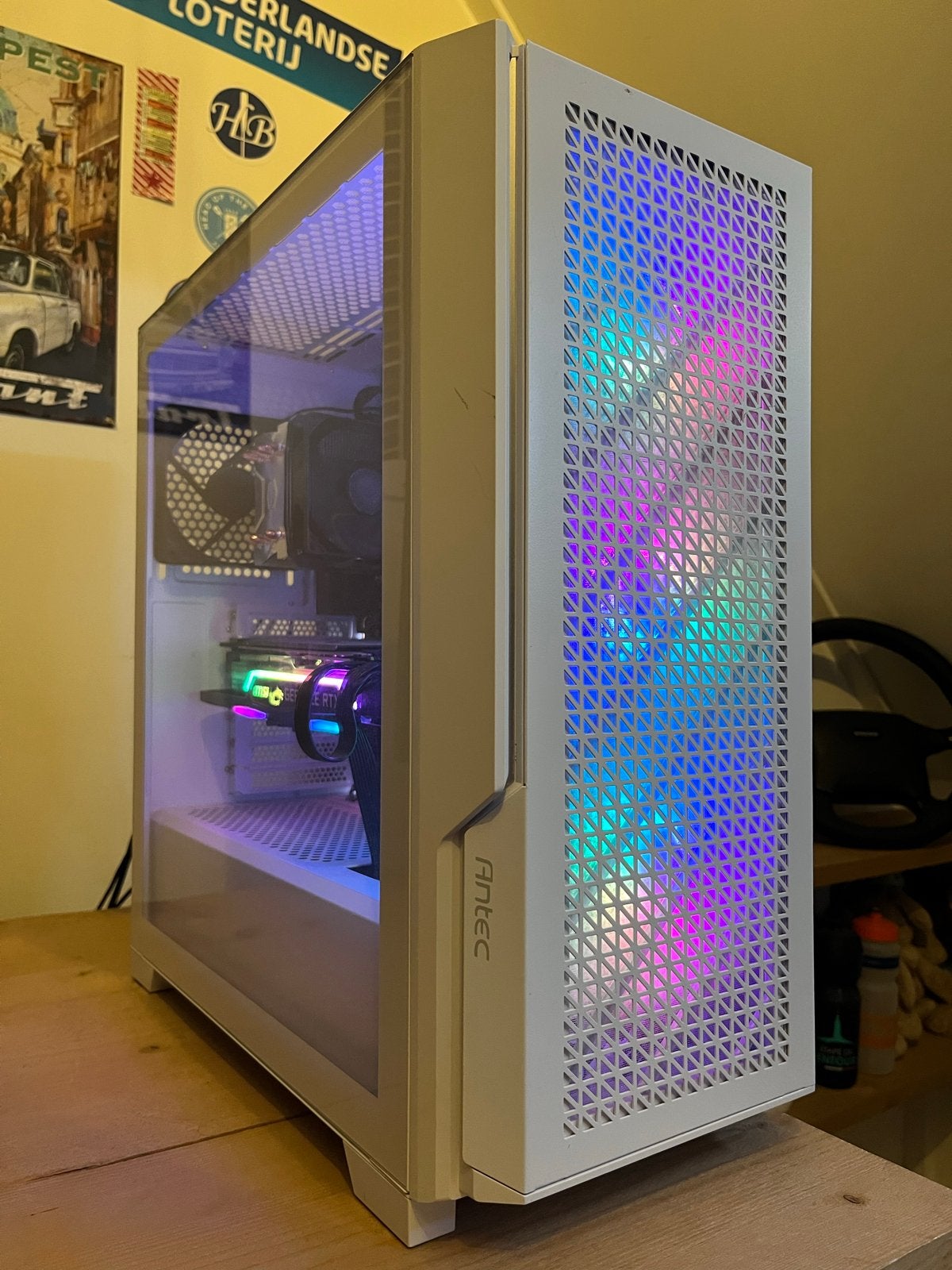 Gaming PC, RTX 2070 Super, Computers en Software, Desktop Pc's, Zelfgebouwde PC, Zo goed als nieuw, Gaming, SSD
