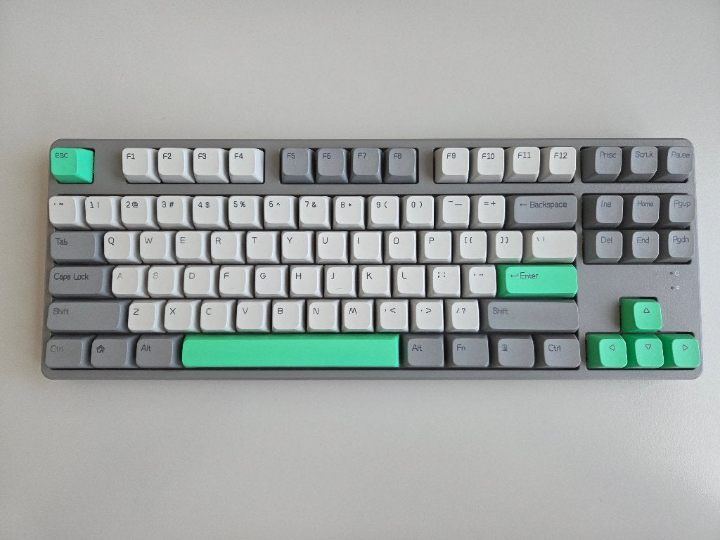 AJAZZ AK873 TKL Mechanical Bluetooth/wired, Computers en Software, Toetsenborden, Gebruikt, Qwerty, Draadloos, Draadloze ontvanger